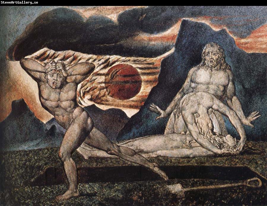 William Blake The Body of Abel Found by Adam and Eve